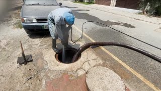 Drain Complaint 272  Part 3  Cleaned the muddy manhole [upl. by Anilrac]