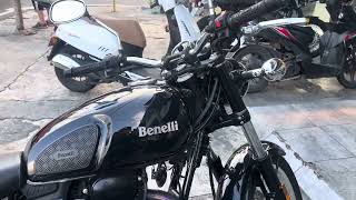 Benelli Imperiale 400 Stock Exhaust Sound [upl. by Ekim]