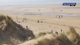 Beautiful day at Formby Beach and Ainsdale Beach [upl. by Kralc]