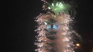 Taipei 101 New Years Eve Fireworks 2012 in HD [upl. by Finnie859]