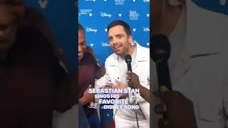 Sebastian Stan singing his favorite Disney song [upl. by Batty]