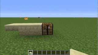 How to Make Sandstone Slab in Minecraft [upl. by Aneerahs]