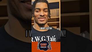 ‘We all want Justin’ Jaquan Brisker on hearing the Justin Fields chants chicagobears [upl. by Thornie]