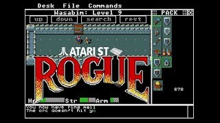 Rogue  Atari ST 1986 [upl. by Olimac]