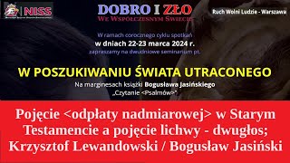 JUBILEUSZ  powszechne umorzenie długów Zło lichwy Krzysztof Lewandowski i Bogusław Jasiński [upl. by Cori]