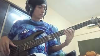 Stevie Wonder  Superstition bass cover by ae [upl. by Notsle]