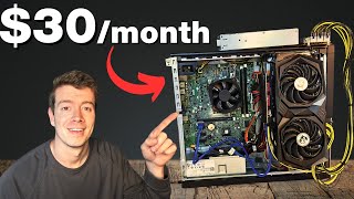 I Turned an OLD PC into a Bitcoin Mining Rig [upl. by Suirada]