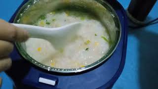 MEMASAK BUBUR MENGGUNAKAN RAVELLE RICE COOKER STAINLESS PART 5 [upl. by Yerrot961]