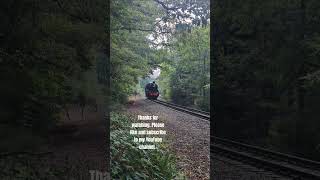 LMS Stanier Mogul 13268 at Trimpley Reservoir on the Severn Valley Railway svr steam loco train [upl. by Allix]