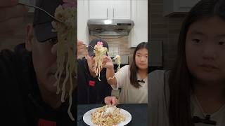 Ramen Carbonara food pasta cookingathome cooking foodshorts [upl. by Lynelle]