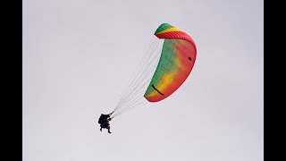 Paragliding Crash Tandem Macedonia [upl. by Doownil582]