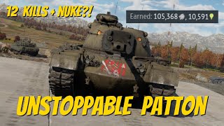 War Thunder  M48A1 is all you need NUKE [upl. by Heidie]