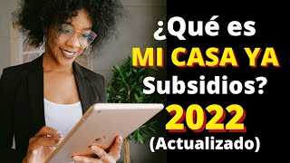 ✅El 2022 Es El AÑO De Decir quotMI CASA YAquot REQUISITOS  Subsidio De VIVIENDA 2022🏠 [upl. by Judd]