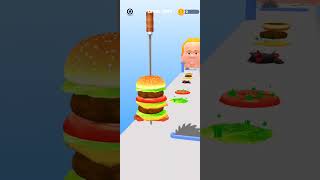 XXL Sandwich 🍔 Make Extra Large Hamburger Cheese Burger part 1894 xxlsandwich viral shortsvideo [upl. by Foushee559]