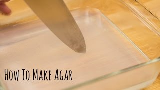 How to Make Agar Recipe 寒天の作り方（レシピ） [upl. by Ludly399]