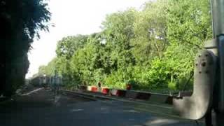 2 Nj transit trains passing each other between Glen Rock Boro Hall and Radburn [upl. by Aila]