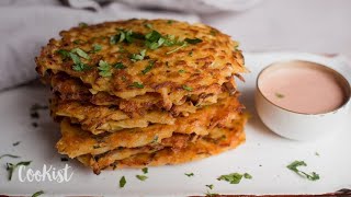 Grated potato fritters ready in a few minutes [upl. by Anselmo]