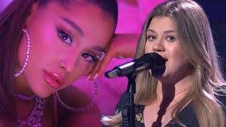 Kelly Clarkson Absolutely NAILS Ariana Grande 7 Rings Cover [upl. by Barbra]