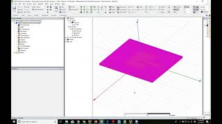 PATCH ANTENNA DESIGN USING ANSYS HFSS [upl. by Owen795]