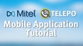 Telepo Mobile Application Tutorial [upl. by Huber820]