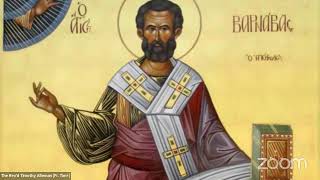 Feast Day Matins St Barnabas the Apostle  11 June 24 Scottish Rite Tuesday [upl. by Ecinreb]