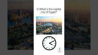 What is the capital city of Egypt shorts [upl. by Bluefield]