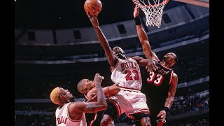 Chicago Bulls VS Miami Heat 1996 Michael Jordan Scores 50 [upl. by Negyam]