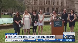 TX Supreme Court rules against challenge to abortion ban [upl. by Yanad367]