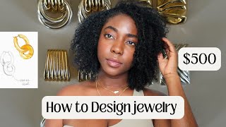 HOW TO DESIGN JEWELRY WITH JUST 500  How to start a Jewelry Business  CHRISTINA FASHION [upl. by Attenra783]