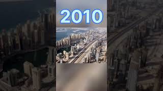 Evolution of dubai city 19502024 shorts viral [upl. by Bay]