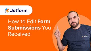 How to edit form submissions you received [upl. by Eanert]