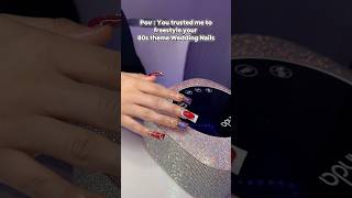 what would your theme be  nailart freestylenails naildesign nailtech shortvideo nailideas [upl. by Adnarram]