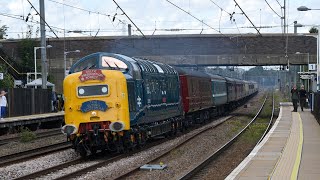 Deltic 55009 Alycidon  quotThe Capital Deltic Reprisequot  29th July 2023 [upl. by Amalburga]