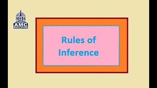 Live Lecture  Rules of Inference  Mathematical Foundation for Computer Applications [upl. by Aerdno]