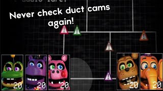 Ultimate Custom Night  How to Survive the Duct Animatronics [upl. by Repip]