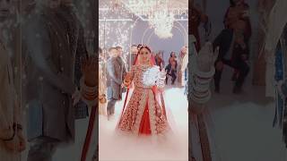 bridalentry sari duniya se jit kar main aayi hu edhar wedspiration [upl. by Lhamaj]