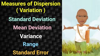 Measures of Dispersion  Mean Deviation  Standard Deviation  Variance  PSM  Community Medicine [upl. by Mayhs]