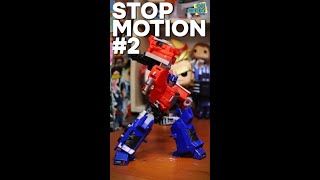 I Try Stop Motion 02 Cyberverse Optimus Prime transformers cyberverse [upl. by Koenig556]