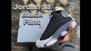 JORDAN 13 BLACK FLINT [upl. by Rahmann269]