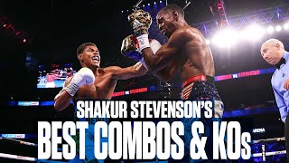 Shakur Stevensons Best Combinations and Knockouts  FIGHT HIGHLIGHTS [upl. by Bolton]