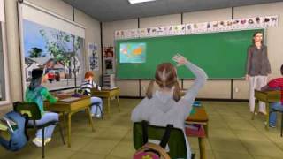 Virtual Reality Augmentation of Social Skills Training for Autism Demo [upl. by Rutter]