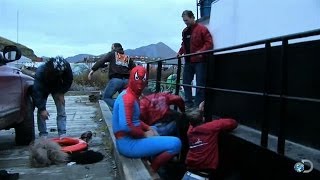 Closest Calls Spiderman to the Rescue  Deadliest Catch [upl. by Almire]