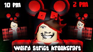 Weird Strict Youtuber Kreekcraft  Full Gameplay ROBLOX [upl. by Atik]