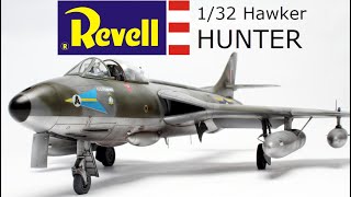 Revell 132 Hawker Hunter FGA9 Full Build [upl. by Brelje]