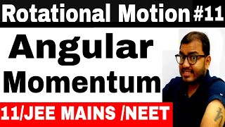 Rotational Motion 11  Angular Momentum IIT JEE MAINS  NEET  Angular Momentum of Rotating Body [upl. by Duj]