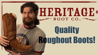 Heritage Roughout Cowboy Boot Review [upl. by Mehcanem498]