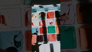 Materialise my dream gouache art painting shprts drawing shortvideo short [upl. by Yentihw]