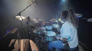 Sarah Thawer Drum Solo  WATSKY Show in Pittsburgh Pennsylvania  COMPLAINT Tour 2019 [upl. by Egiaf]