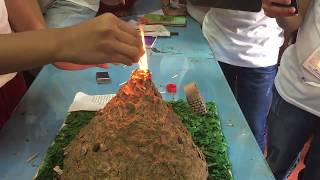 Pyroclastic Flow Effects of Miniature Volcano Project [upl. by Oiziruam]