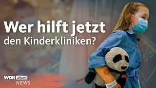 Heftige Grippewelle in Deutschland Die Lage in der Kinderklinik  WDR Aktuelle Stunde [upl. by Penny421]